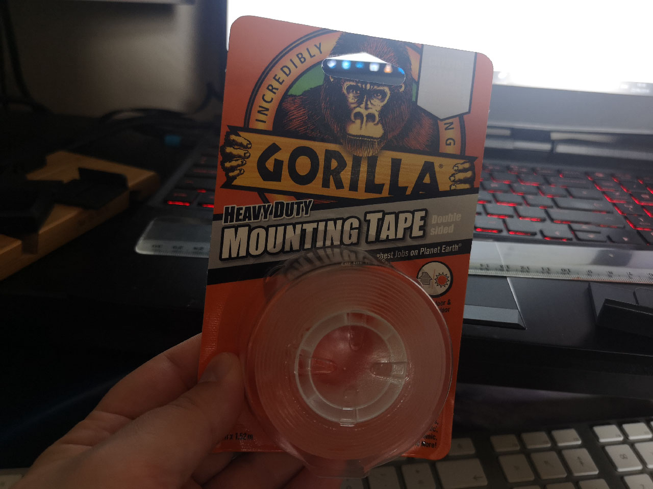 Gorilla Glue 3044101 Heavy-Duty Double Sided Mounting Tape image